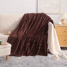 Load image into Gallery viewer, All Seasons Plush Flannel Fleece Throw Blanket: 50" x 60"