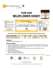 Load image into Gallery viewer, Raw Wildflower Honey: 12oz