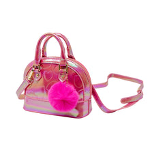 Load image into Gallery viewer, Shiny Dotted Heart Moon Handbag: Purple