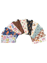 Load image into Gallery viewer, Wild Cat: Double-Sided Washcloth: Brown / 12x12 in / Washcloth