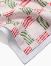 Load image into Gallery viewer, Be Merry Plaid Tea Towel