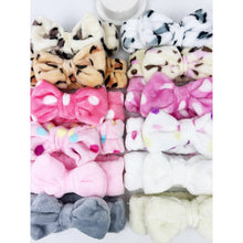 Load image into Gallery viewer, Mix Design Beauty Spa Bow Headbands Assorted Colors