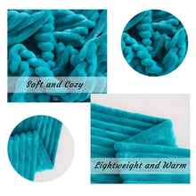 Load image into Gallery viewer, All Seasons Plush Flannel Fleece Throw Blanket: 50" x 60"