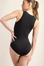 Load image into Gallery viewer, RECYCLED BUTTER SLEEVELESS BODYSUIT