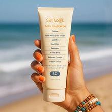 Load image into Gallery viewer, Sky and Sol Body Sunscreen SPF 50 (7.05 oz)Q