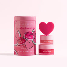 Load image into Gallery viewer, Watermelon Lip Care Set + Lip Scrubber