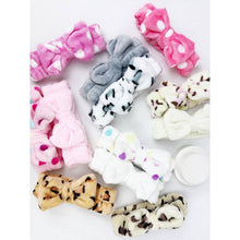 Load image into Gallery viewer, Mix Design Beauty Spa Bow Headbands Assorted Colors