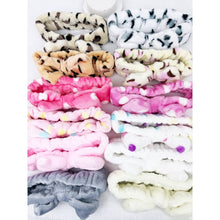Load image into Gallery viewer, Mix Design Beauty Spa Bow Headbands Assorted Colors