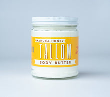 Load image into Gallery viewer, 9oz Manuka Honey & Rosehip Tallow Body Butter