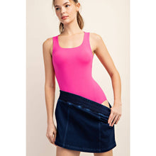 Load image into Gallery viewer, RECYCLED BUTTER SLEEVELESS BODYSUIT