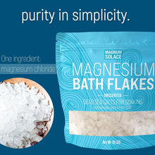 Load image into Gallery viewer, Magnesium Bath Flakes: unscented 3 lbs