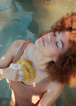 Load image into Gallery viewer, African Exfoliating Net Sponge 45" - Best Seller: SLATE