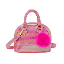 Load image into Gallery viewer, Shiny Dotted Heart Moon Handbag: Purple