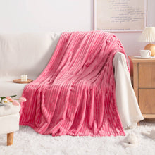 Load image into Gallery viewer, All Seasons Plush Flannel Fleece Throw Blanket: 50" x 60"