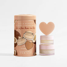 Load image into Gallery viewer, Coconut Vanilla Lip care set + Lip Scrubber