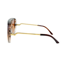 Load image into Gallery viewer, Aviator Teardrop Sunglasses: Black