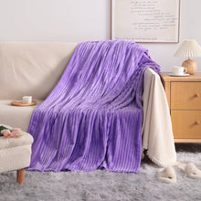 Load image into Gallery viewer, All Seasons Plush Flannel Fleece Throw Blanket: 50" x 60"