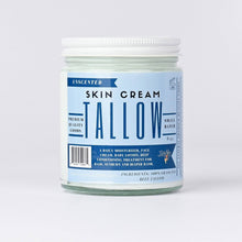 Load image into Gallery viewer, Unscented Tallow Lotion - All Natural Grass Fed Beef Tallow Moisturizer: 9oz