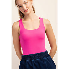 Load image into Gallery viewer, RECYCLED BUTTER SLEEVELESS BODYSUIT