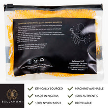 Load image into Gallery viewer, African Exfoliating Net Sponge 45" - Best Seller: SLATE