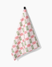 Load image into Gallery viewer, Be Merry Plaid Tea Towel