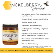 Load image into Gallery viewer, Raw Wildflower Honey: 12oz