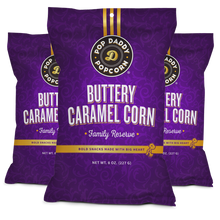 Load image into Gallery viewer, Pop Daddy - Premium Buttery Caramel Corn Family Reserve 8oz.
