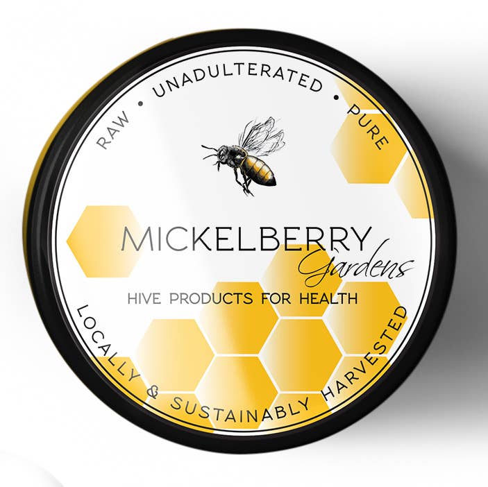 Raw Wildflower Honey: 12oz