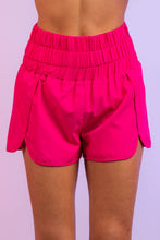 Load image into Gallery viewer, Elasticized waist active wear shorts: LIME
