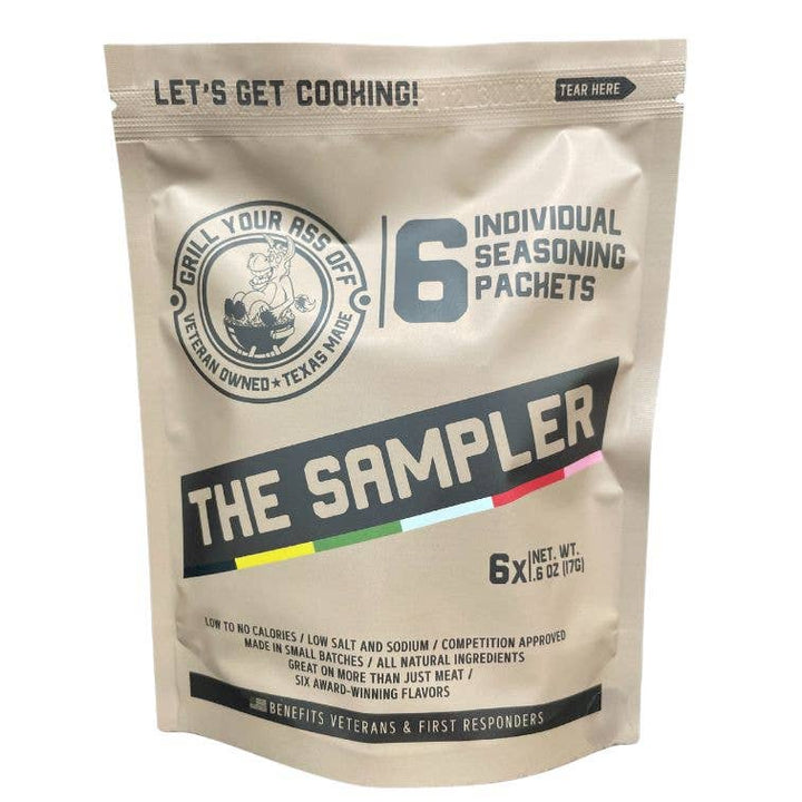 The Sampler: 6 Pack of Seasonings &amp; Spices
