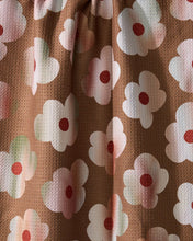 Load image into Gallery viewer, Brushed Bouquet Brown Tea Towel
