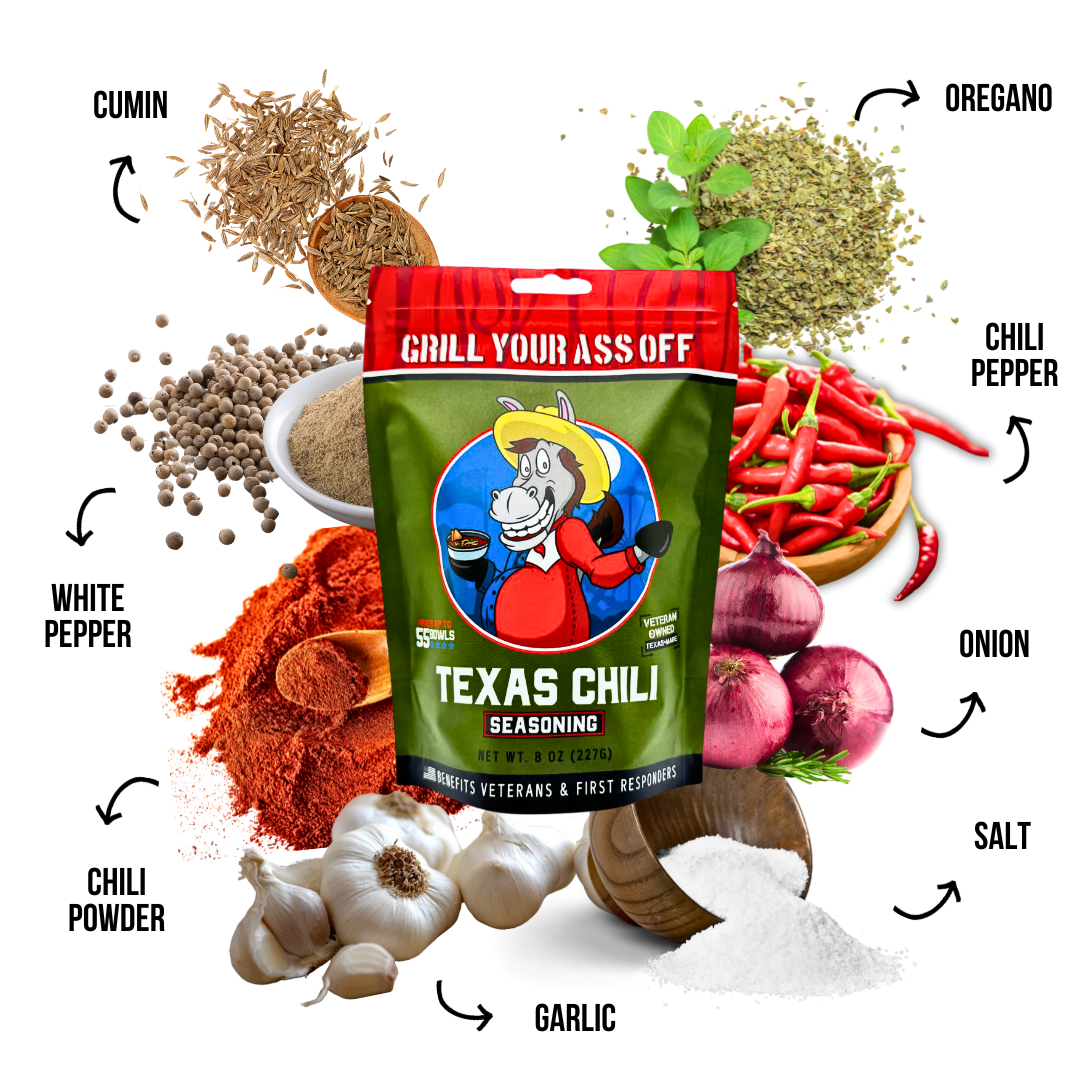 Texas Chili-Classic Texas Chili Blend for Stews, Tacos &amp; BBQ