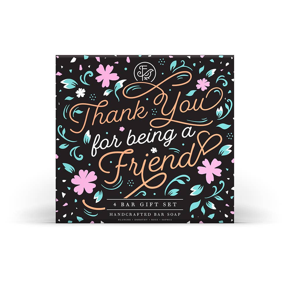 Thank You for Being a Friend 4 Bar Bath &amp; Body Gift Set