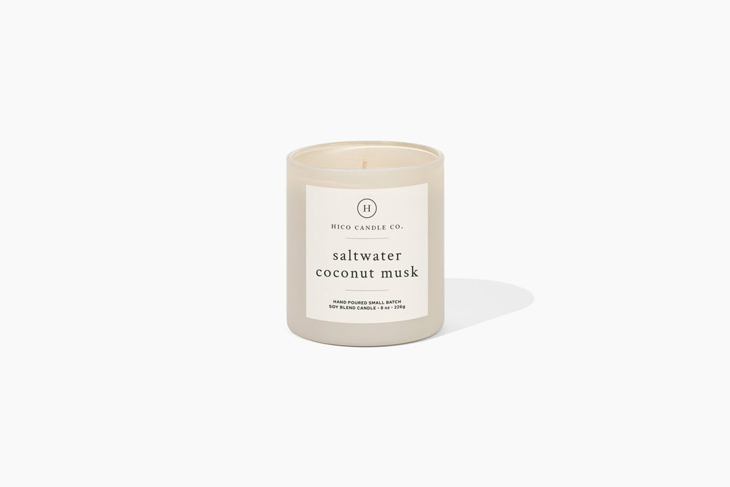 Saltwater Coconut Musk - 8oz. Candle