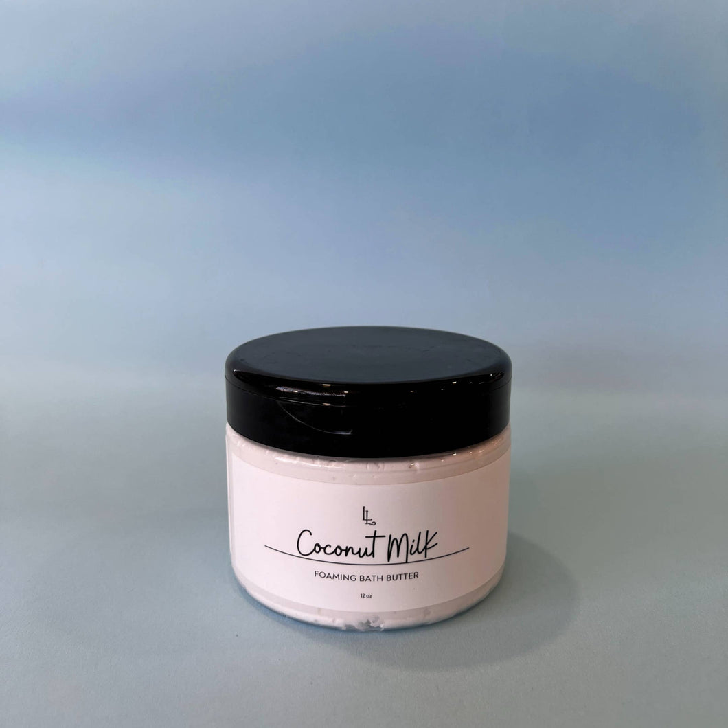Coconut Milk Foaming Bath Butter