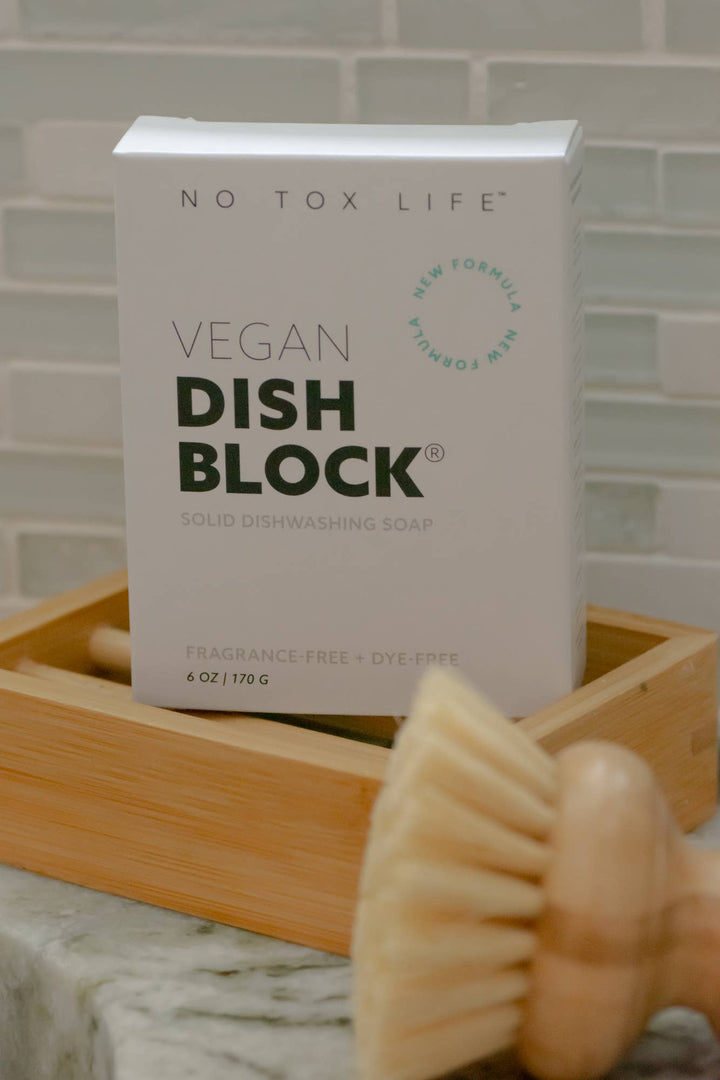 DISH BLOCK® solid dish soap  6 oz | 170 g - No Tox Life