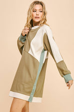 Load image into Gallery viewer, ZIP SPORTY SWEATSHIRT DRESS
