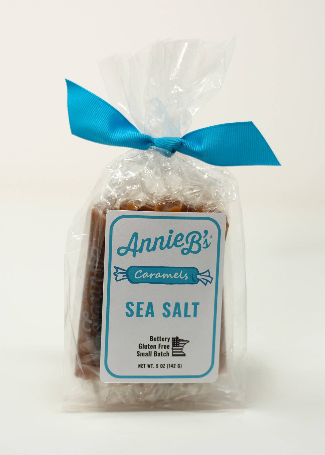 10pc. Caramel Gift Bag - Set of 5: Sea Salt