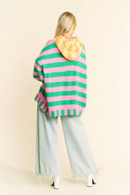 Load image into Gallery viewer, MULTI COLOR STRIPE PULLOVER SWEATER TOP
