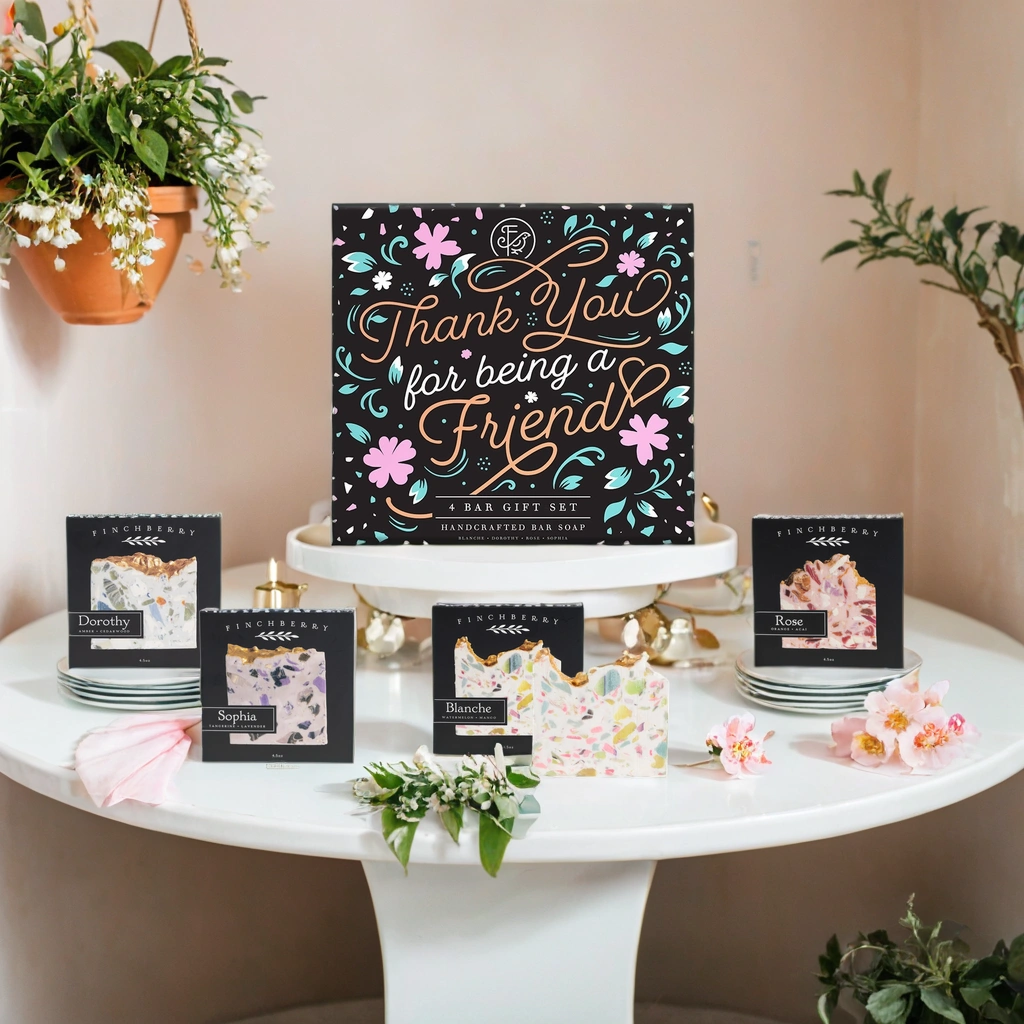 Thank You for Being a Friend 4 Bar Bath &amp; Body Gift Set