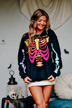 Load image into Gallery viewer, Neon Skelly Sweatshirt: Small
