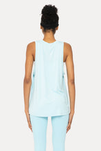 Load image into Gallery viewer, Raw Edge Flow Tank: BRIGHT BLUE
