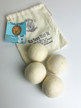 Load image into Gallery viewer, Wool Dryer Balls -4 Ex Large Dryer Balls -Better for Clothes
