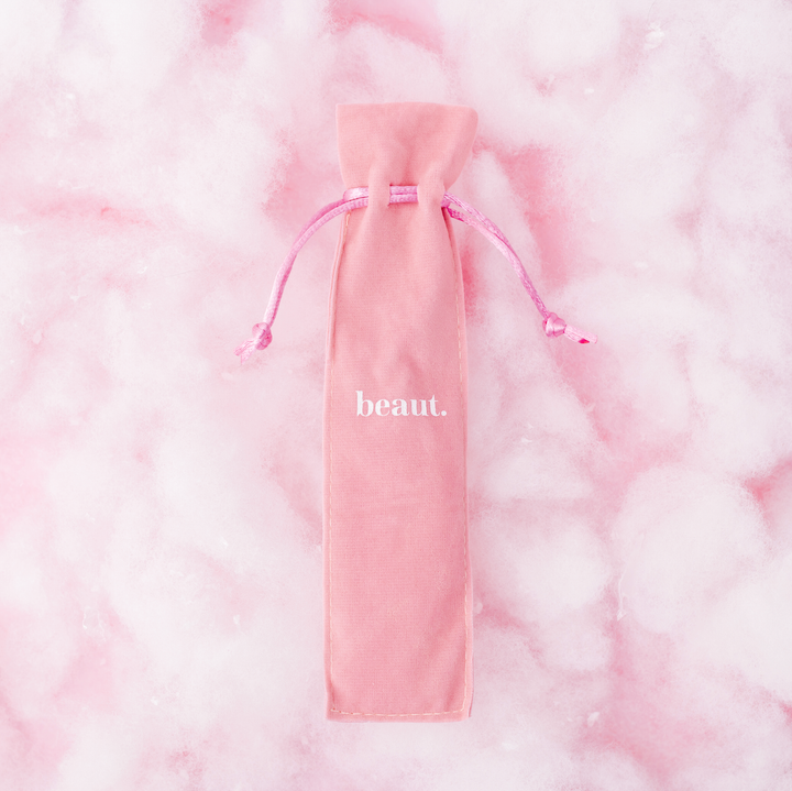 Stainless Steel Tongue Scraper: Pink