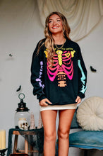 Load image into Gallery viewer, Neon Skelly Sweatshirt: Large
