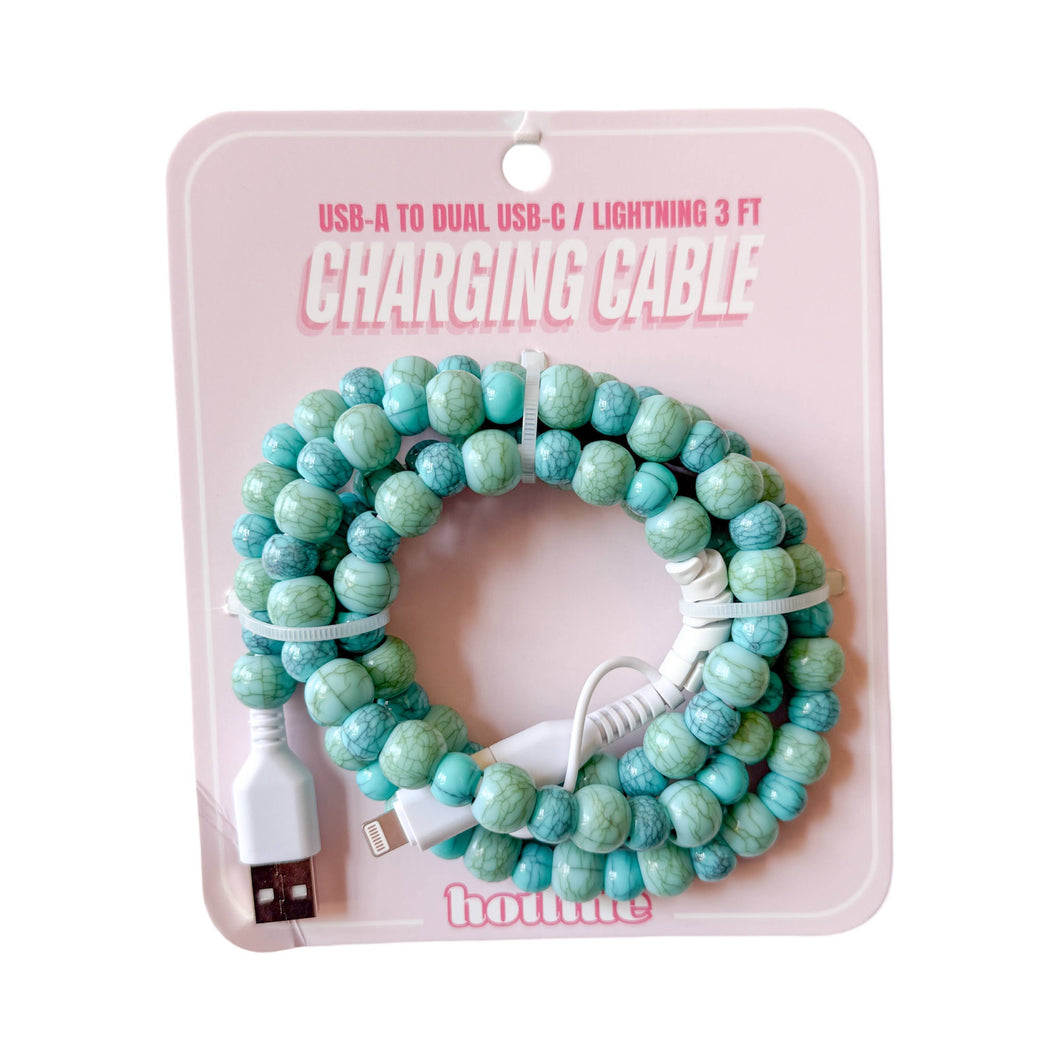 Charging Cable Turquoise Mix