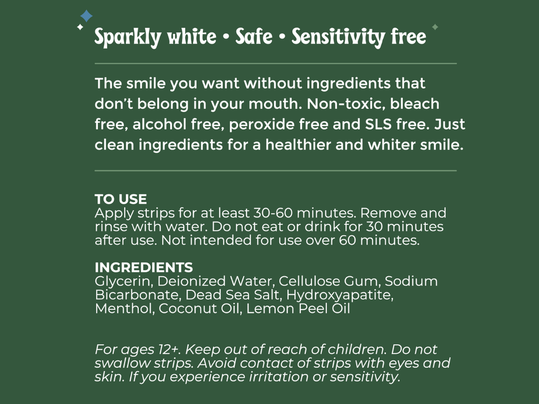 Natural Whitening Strips