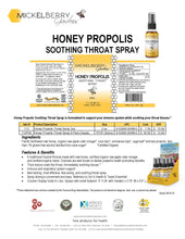 Load image into Gallery viewer, Herbal Honey Propolis Throat Spray
