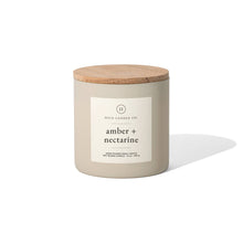 Load image into Gallery viewer, Amber + Nectarine - 14oz. Candle
