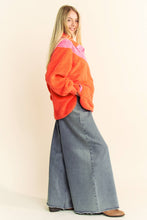 Load image into Gallery viewer, HALF HIDDEN ZIPPER FAUX FUR PULLOVER JACKET
